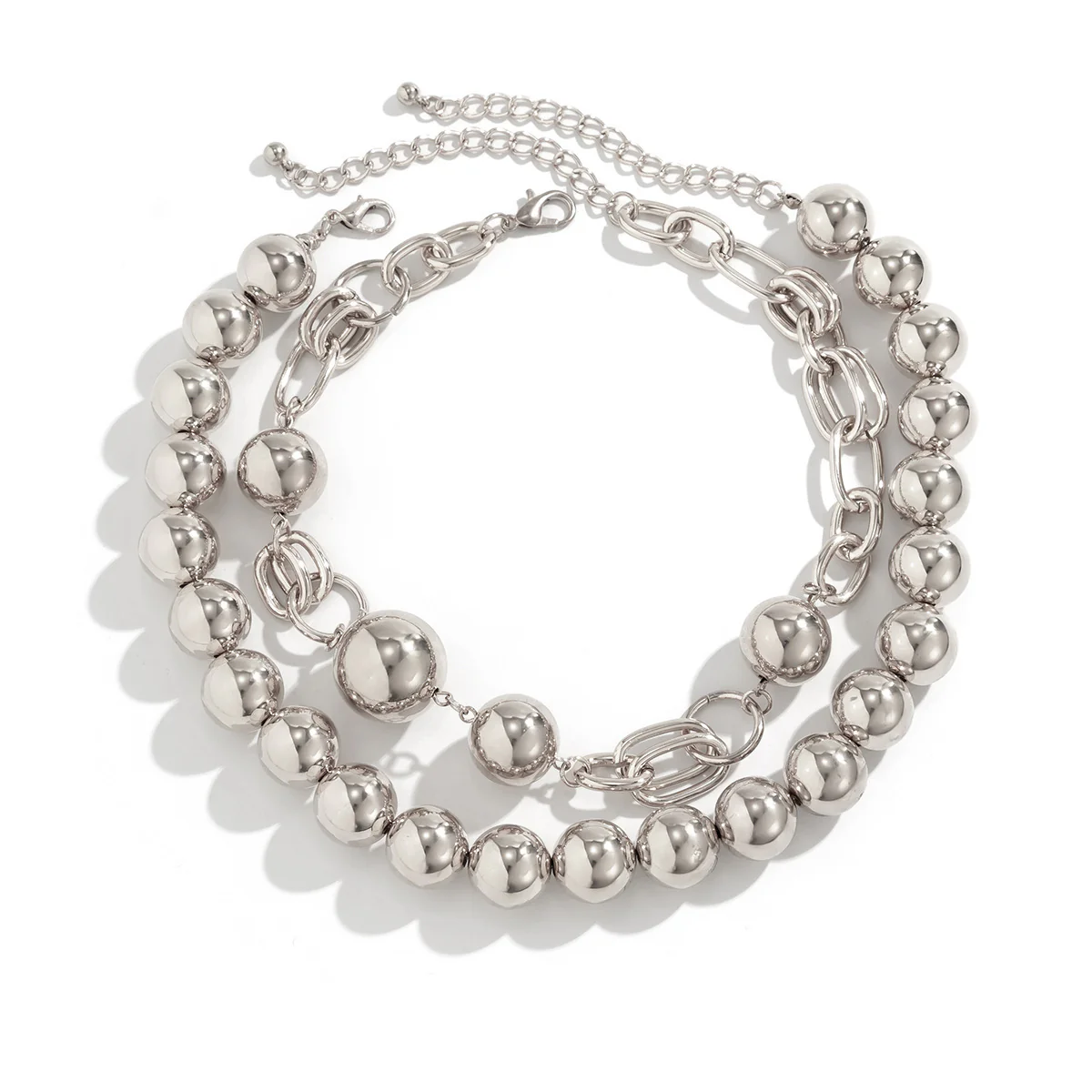 Ball Double Layered Necklace