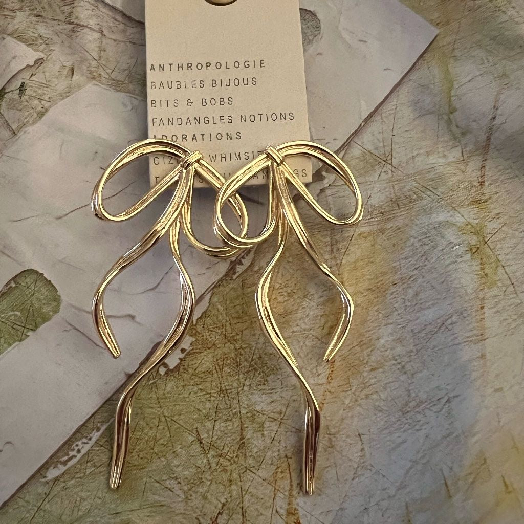 Bow Down Earrings