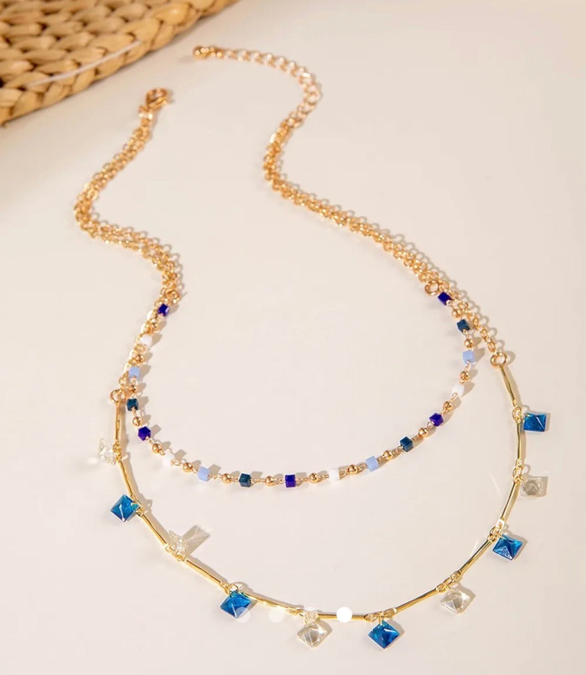Blue Tokai Layered Necklace