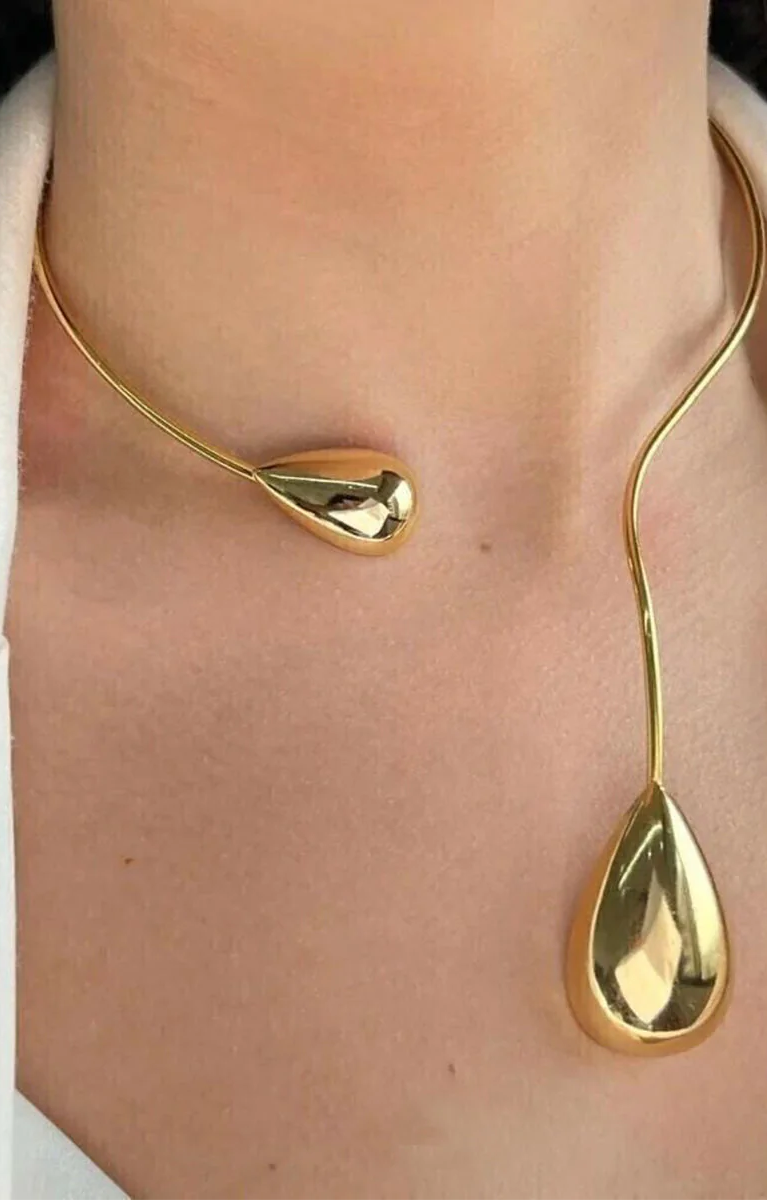 Droplets Choker Necklace