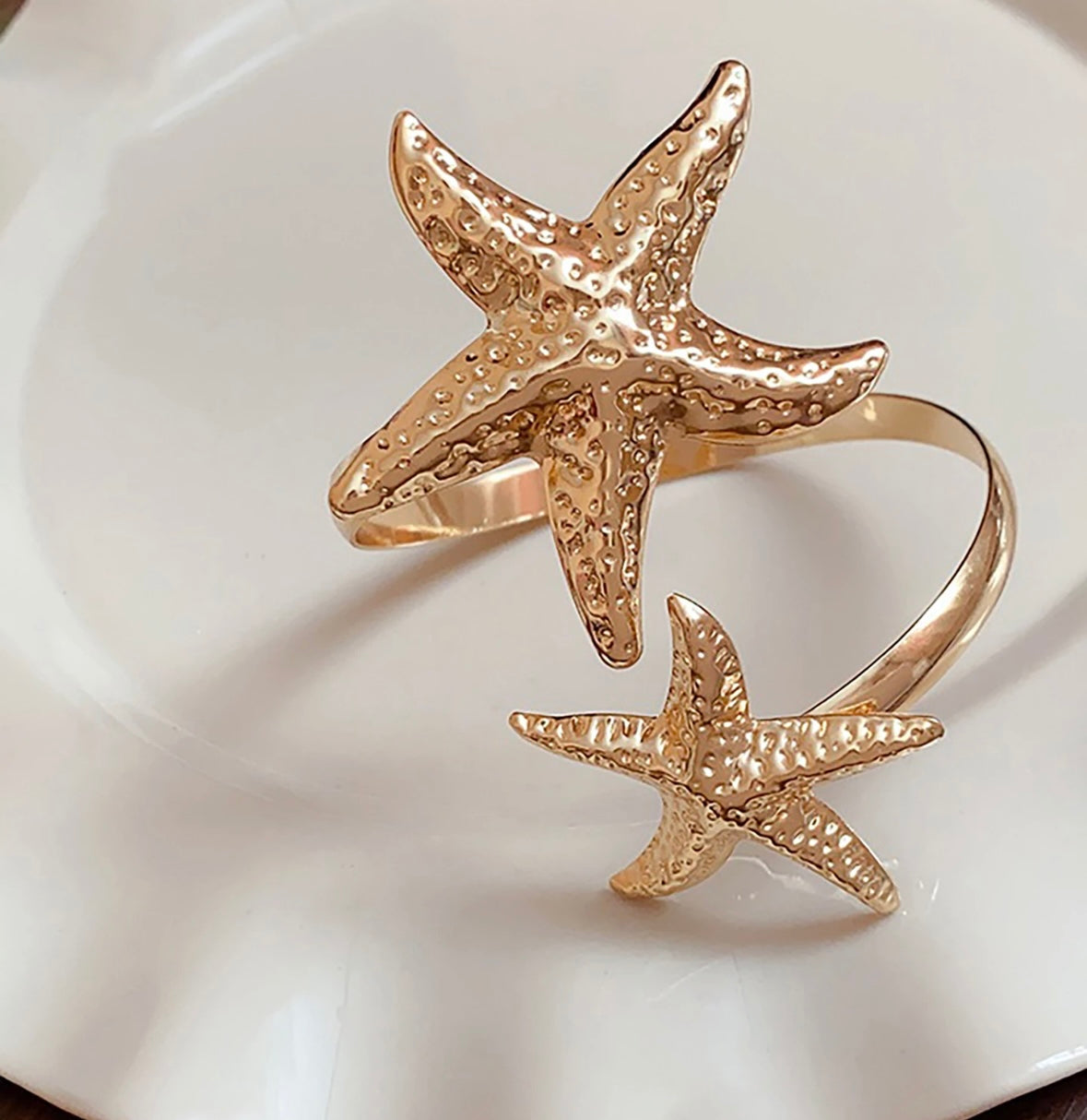 Starfish Cuff Bracelet