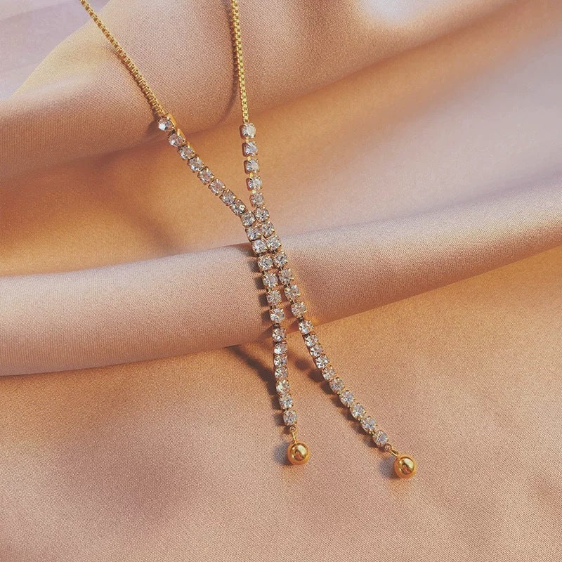 Diamond Drop Necklace