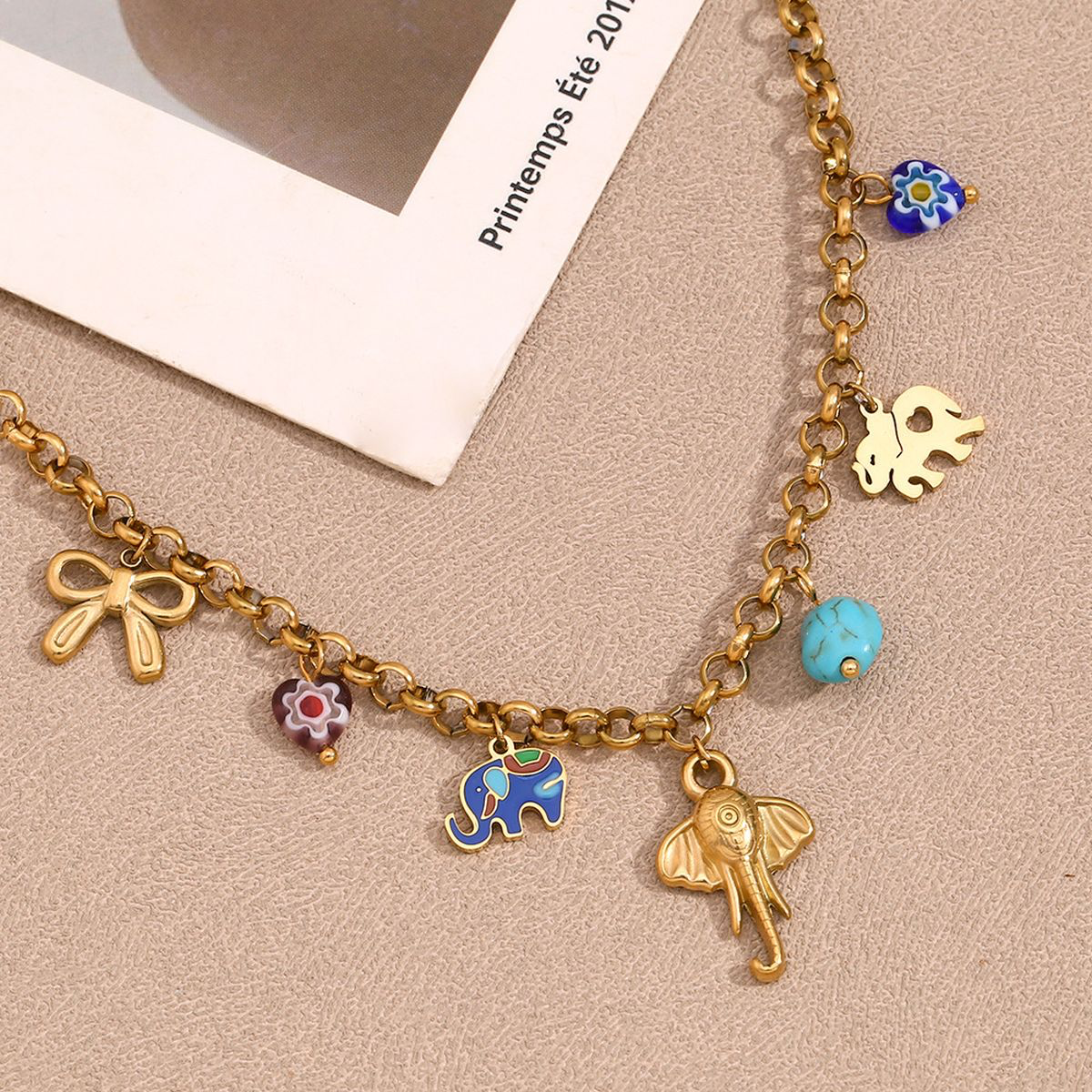 Hathi Charm Necklace