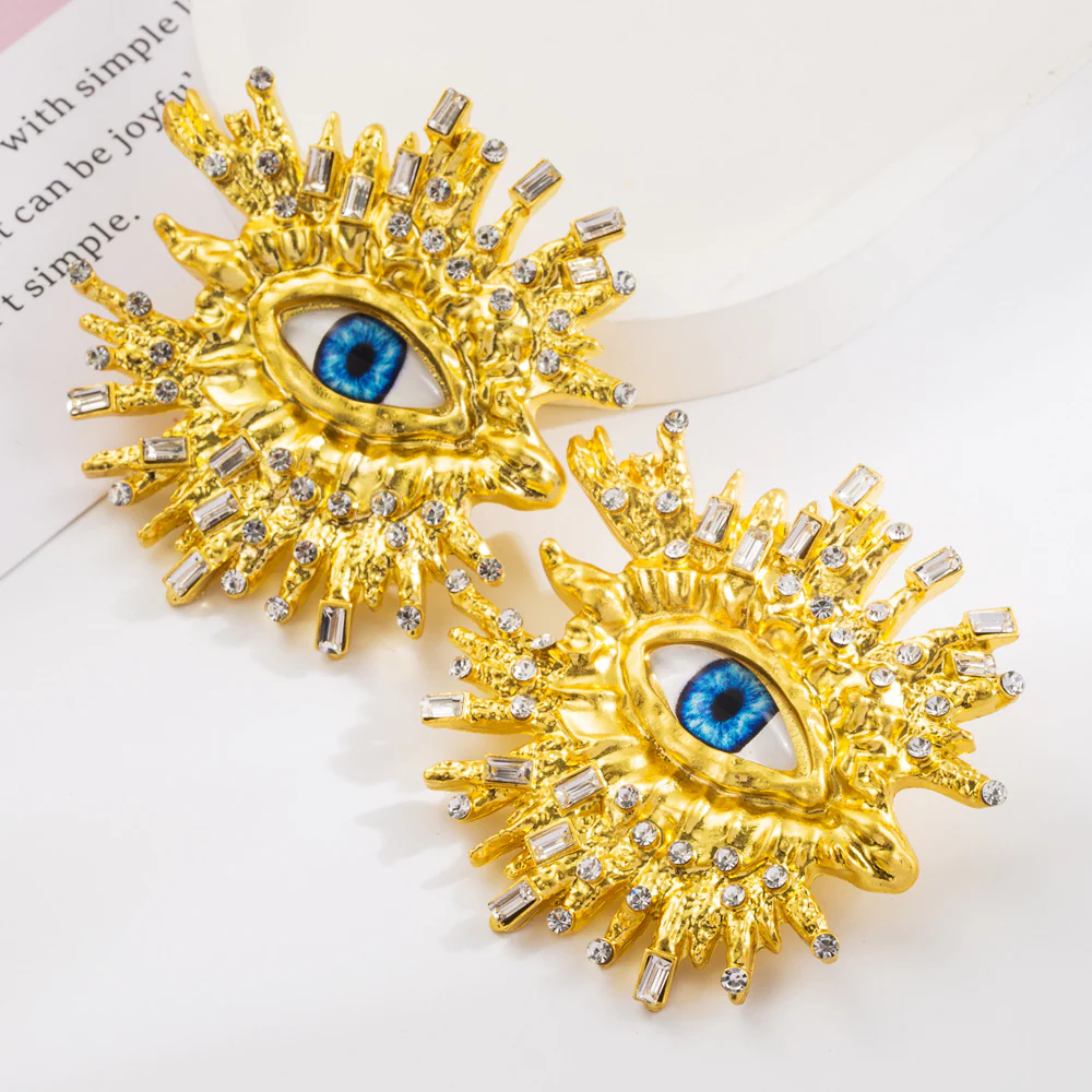 Evil Eye Spooky Earrings