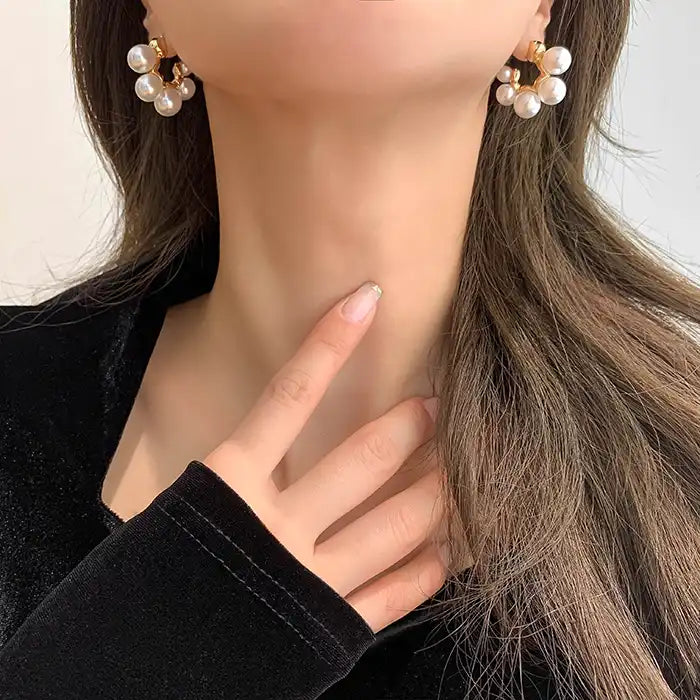 Pearl Hoops