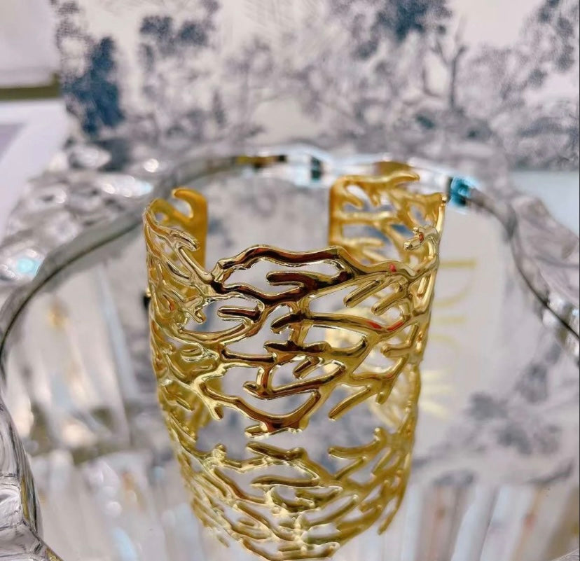 Branched Bracelet Cuff