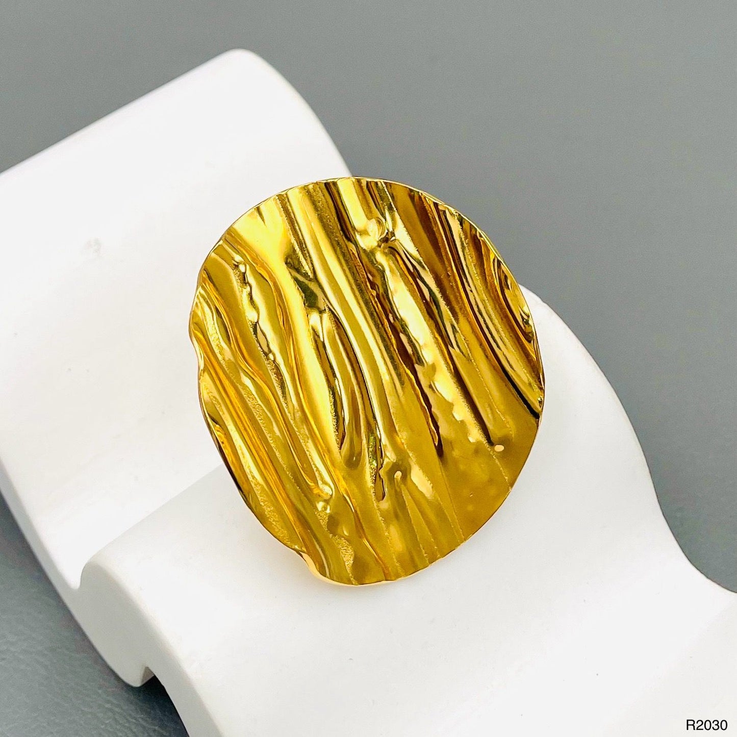 Dented Golden Ring
