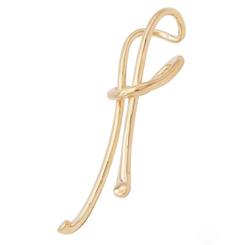 Golden Pierce-less Earrings