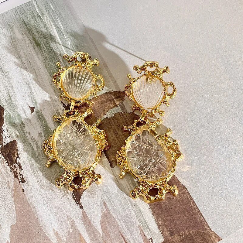 Crystal Earring and Necklace