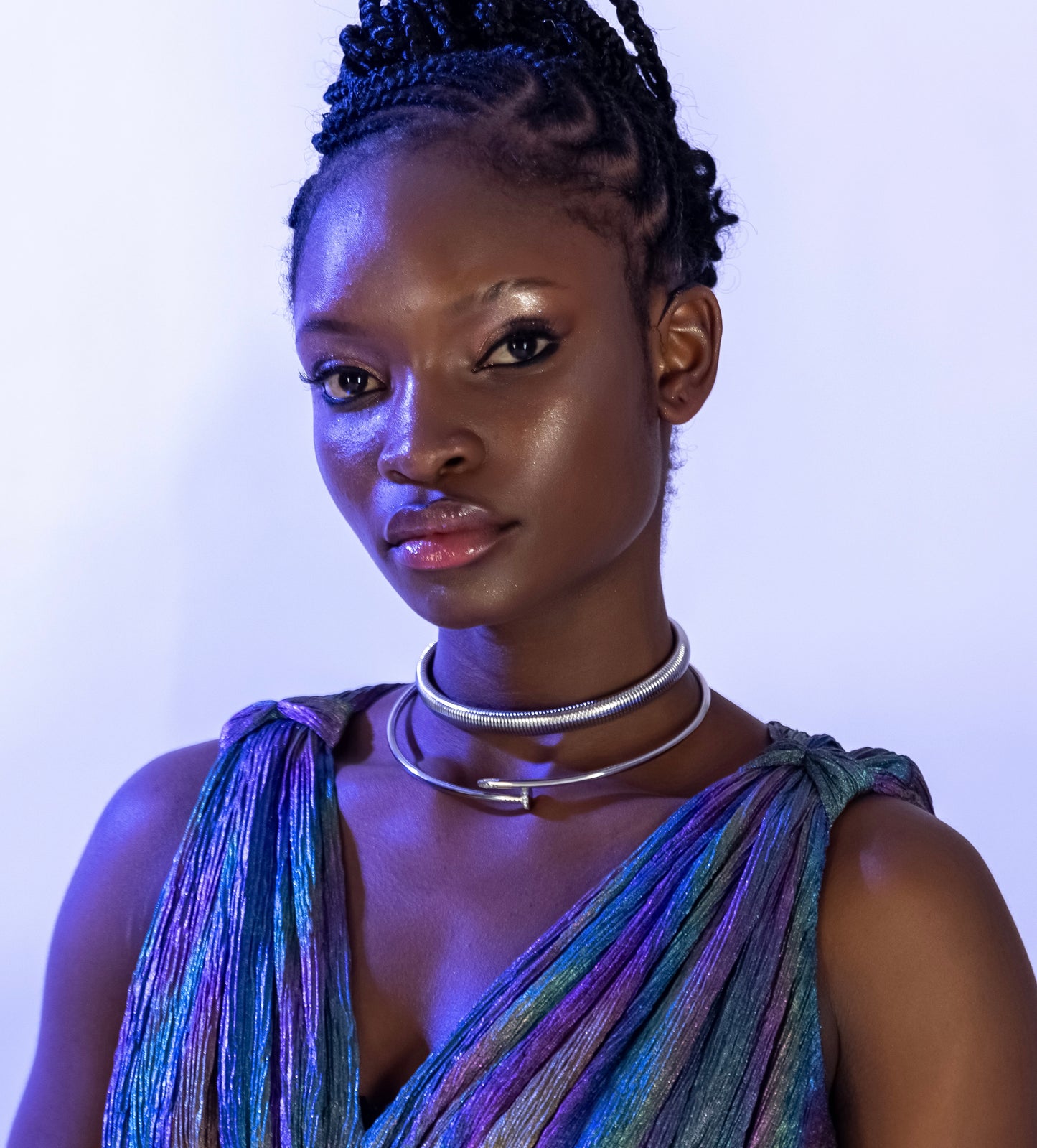 Silver Nail Choker