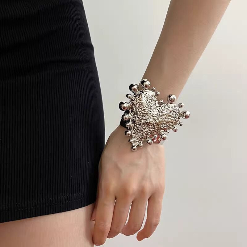 Giant Heart Cuff