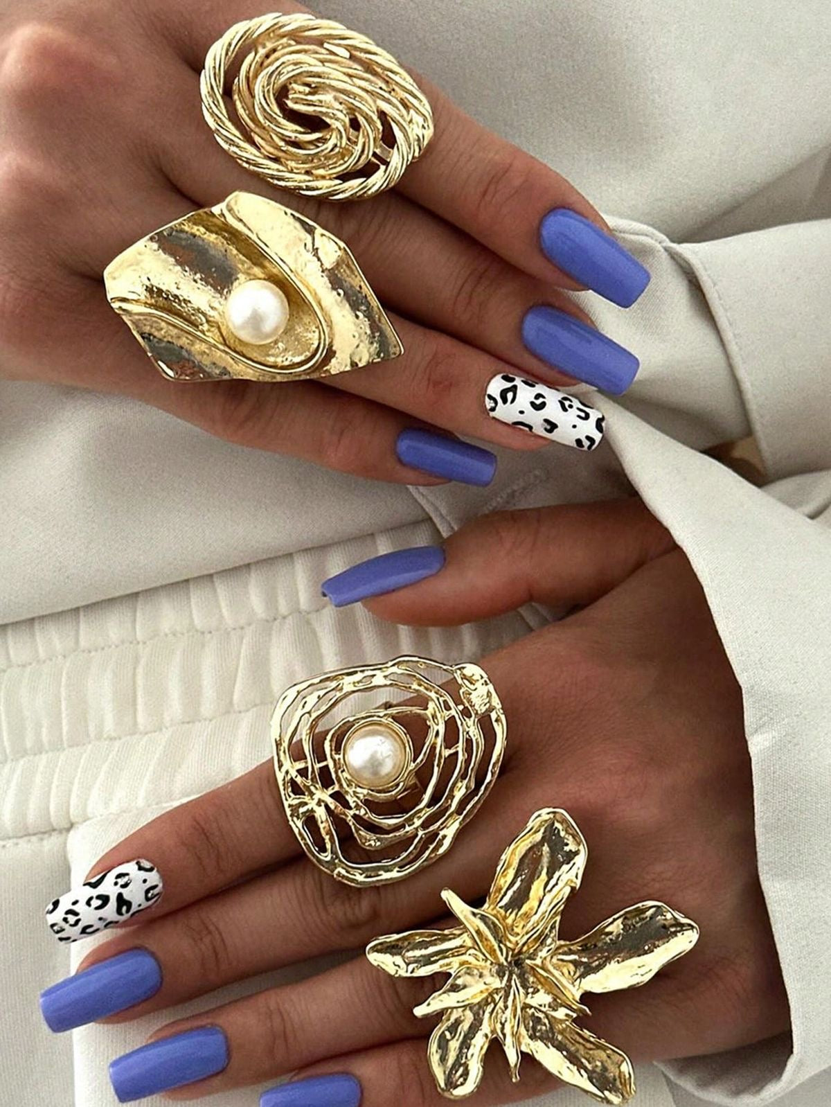 Twisted Fold Ring
