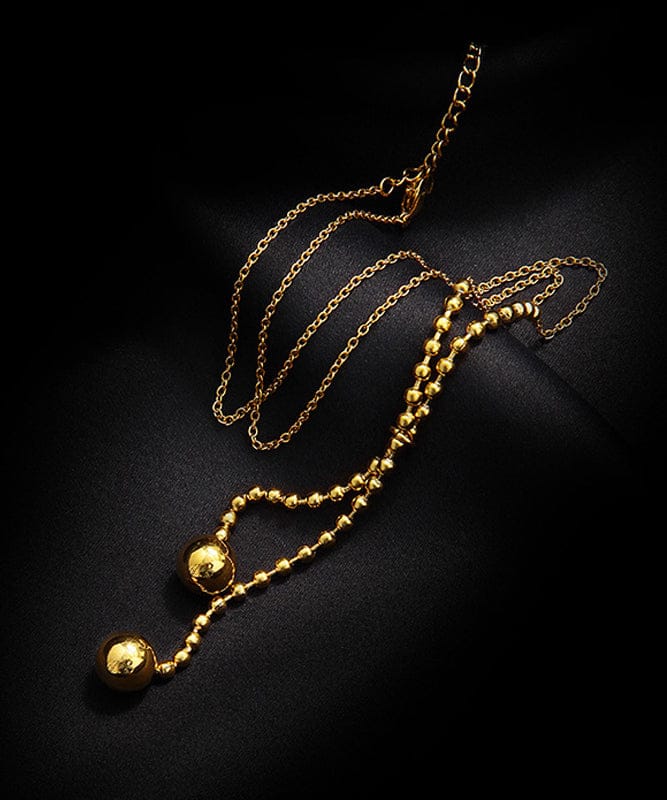 Dropping Ball Pendant Necklace