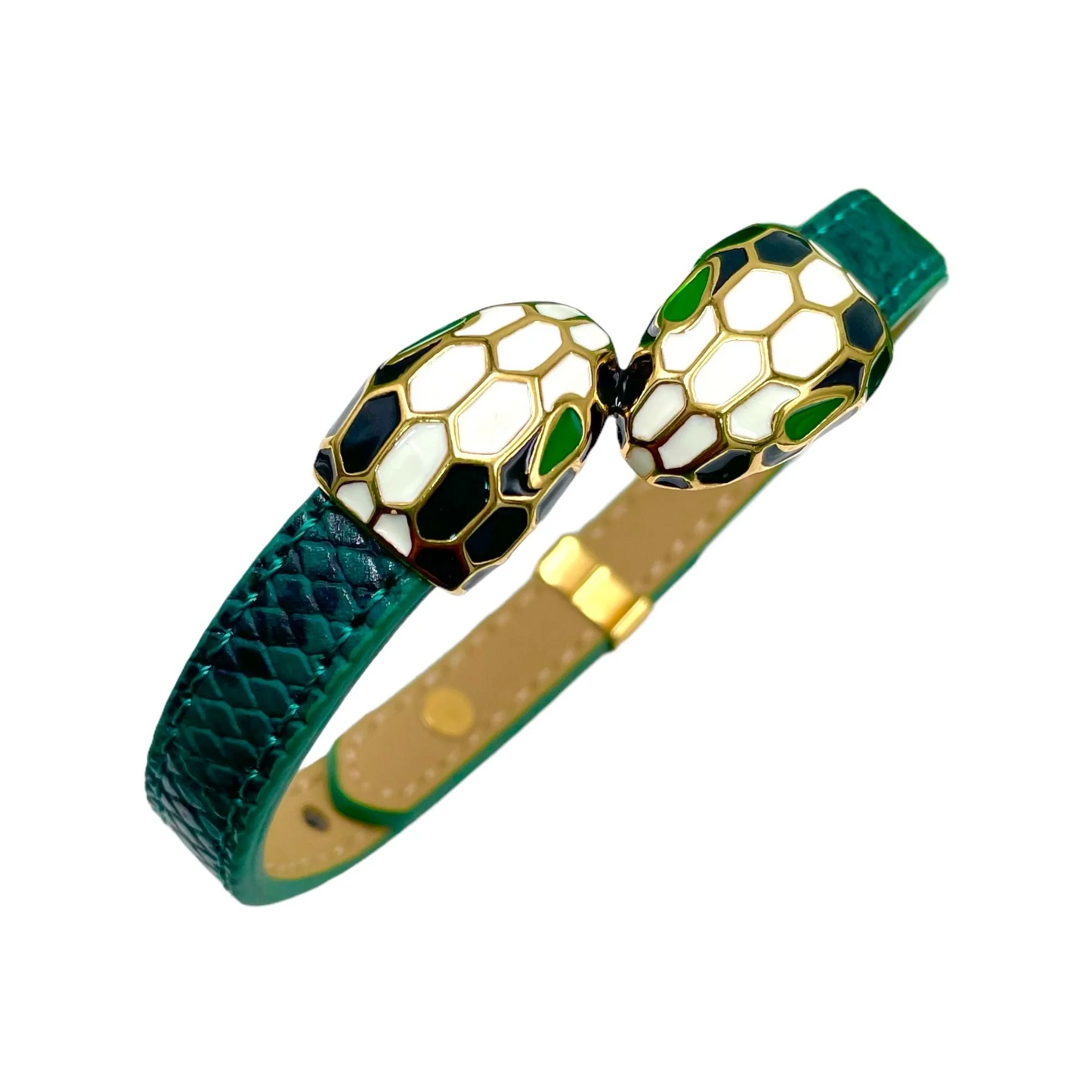 Green Serpent Watch Wrap