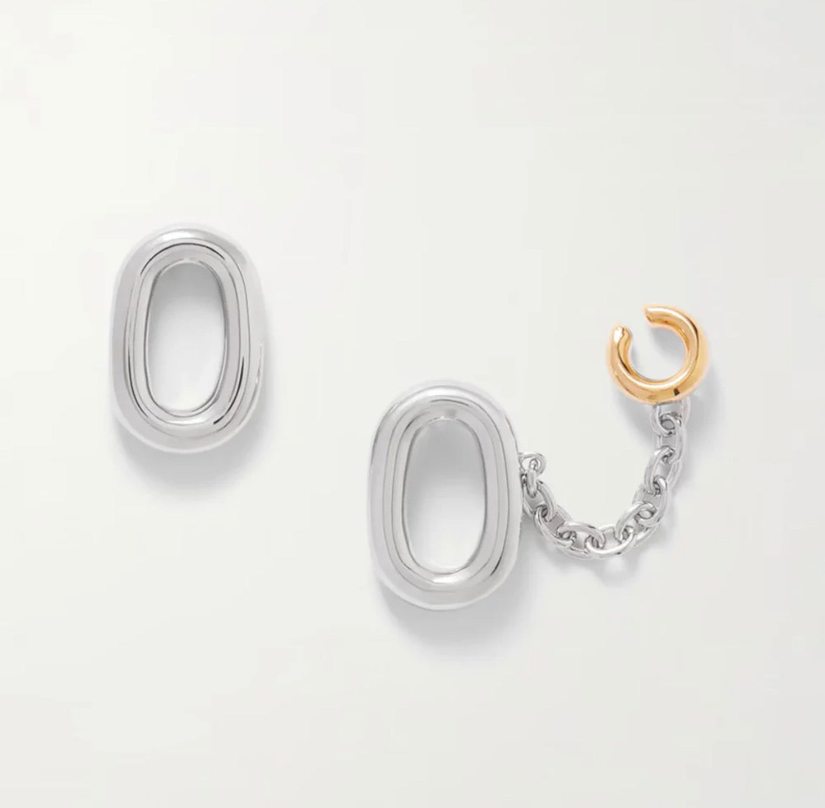 Mismatch O Cuff Earring