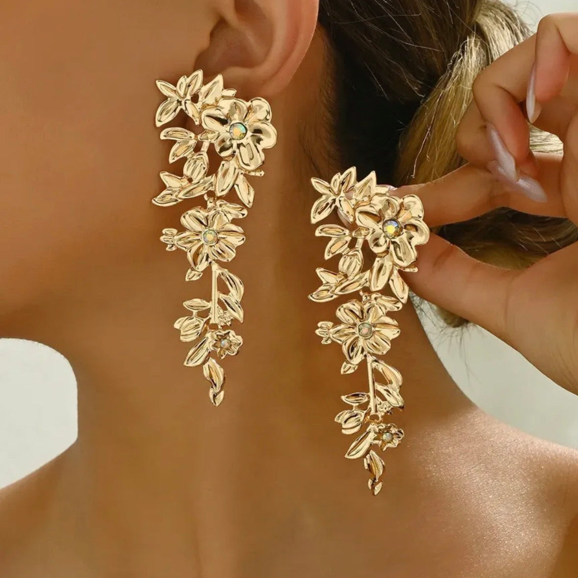 Flower Bouquet Earrings