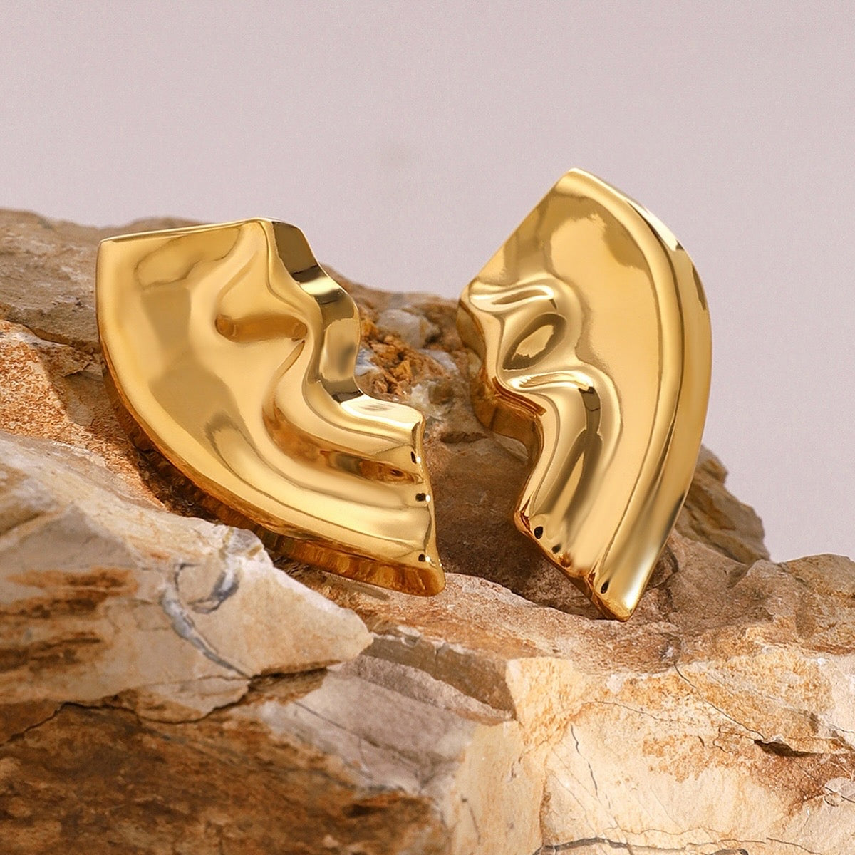 Face Silhouette Abstract Earrings
