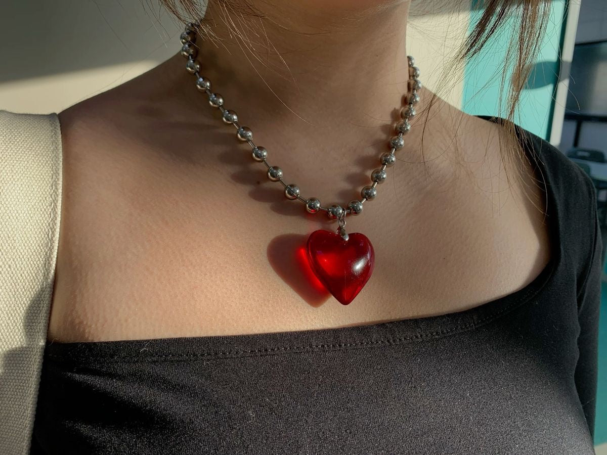 Bloody Heart Necklace