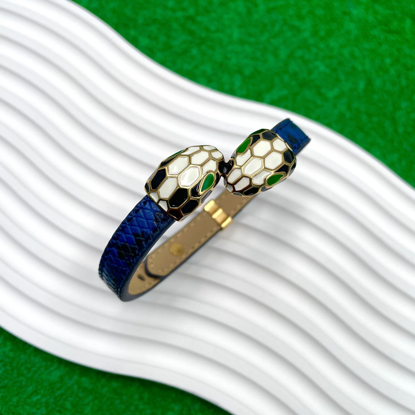Blue Serpent Watch Wrap