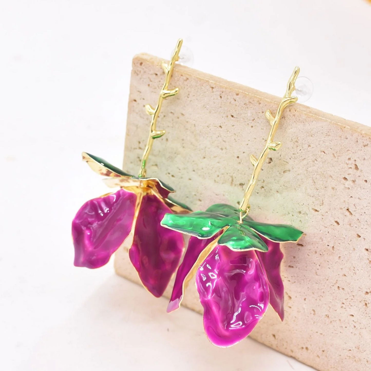 Upside Rose Dangler