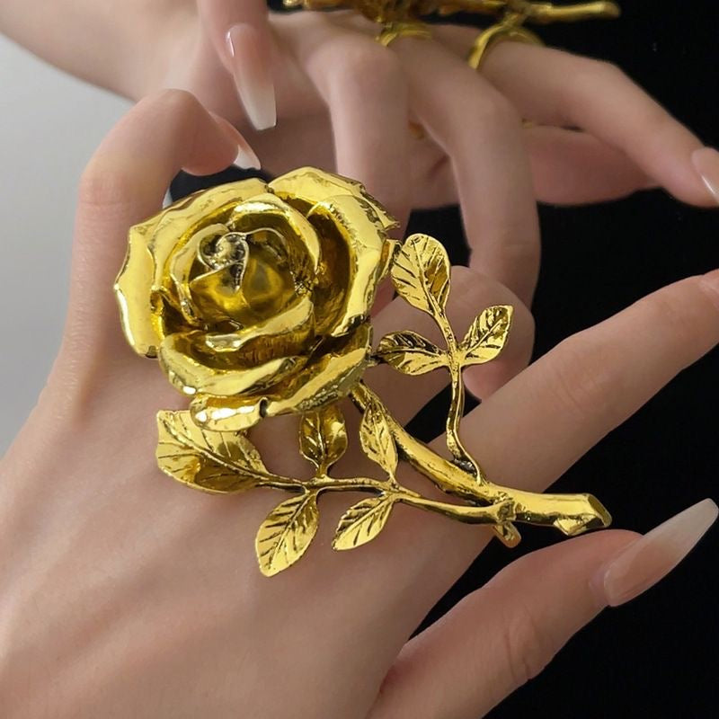 Rose Motif Ring