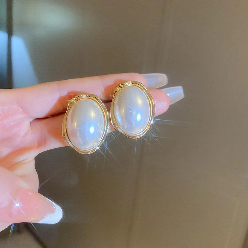 Pearl Stud Earrings