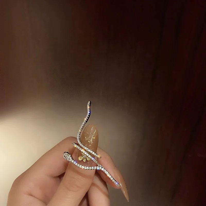 Double Finger Snake Ring