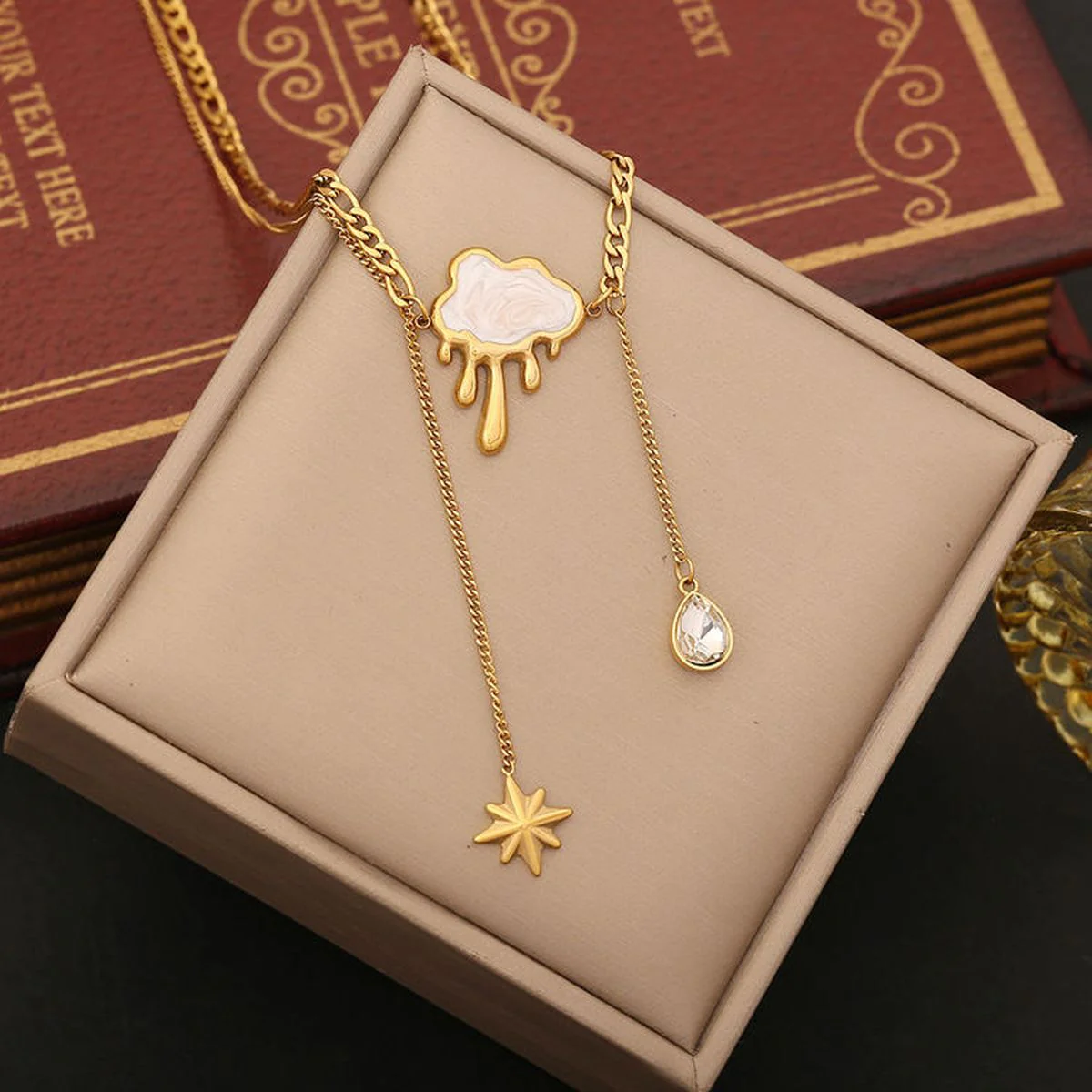 Cloud Drop Necklace