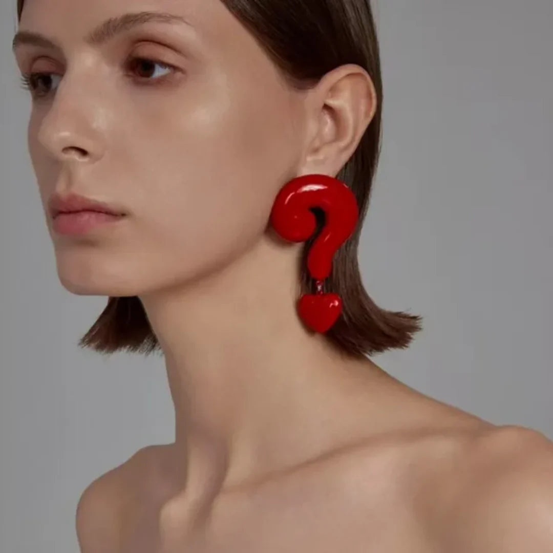 Question Mark Earrings