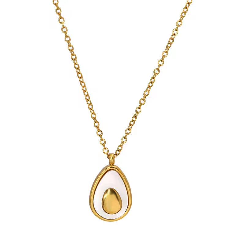 Avocado Pendant Necklace