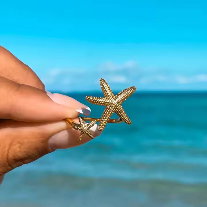 Starfish Beach Ring