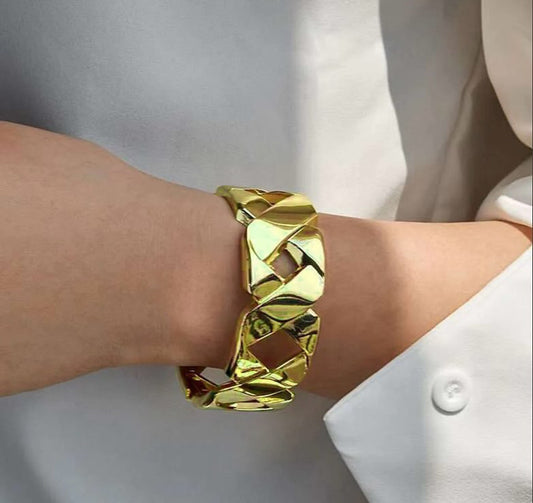 Linked Cuff Bracelet