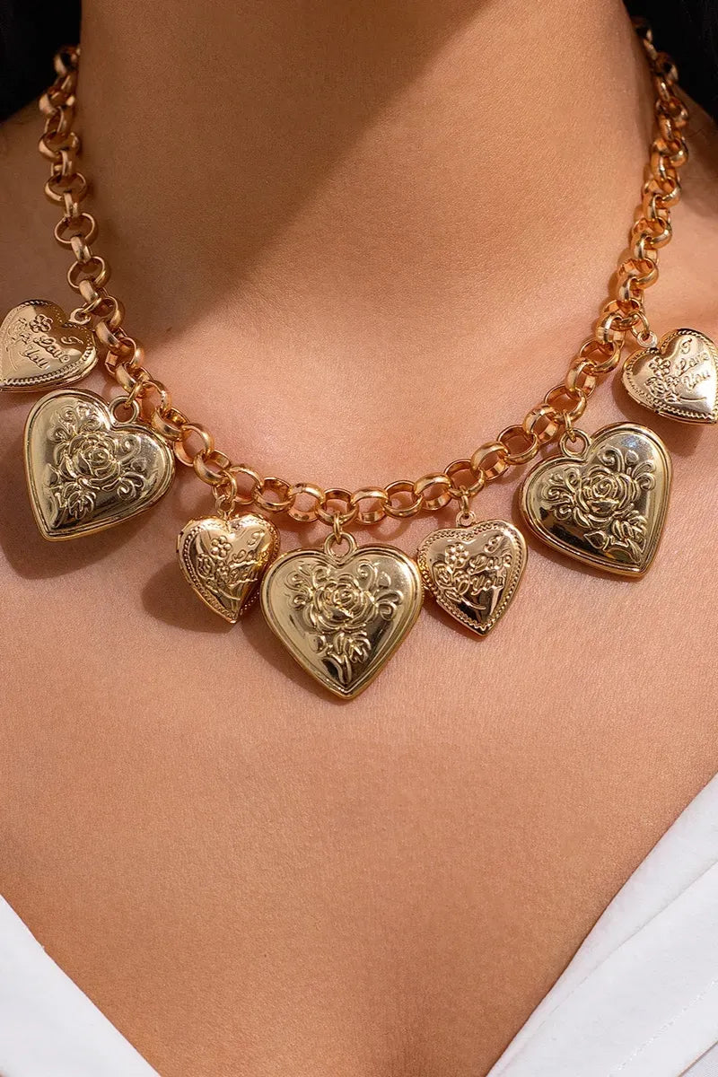 Heart Charmed Necklace