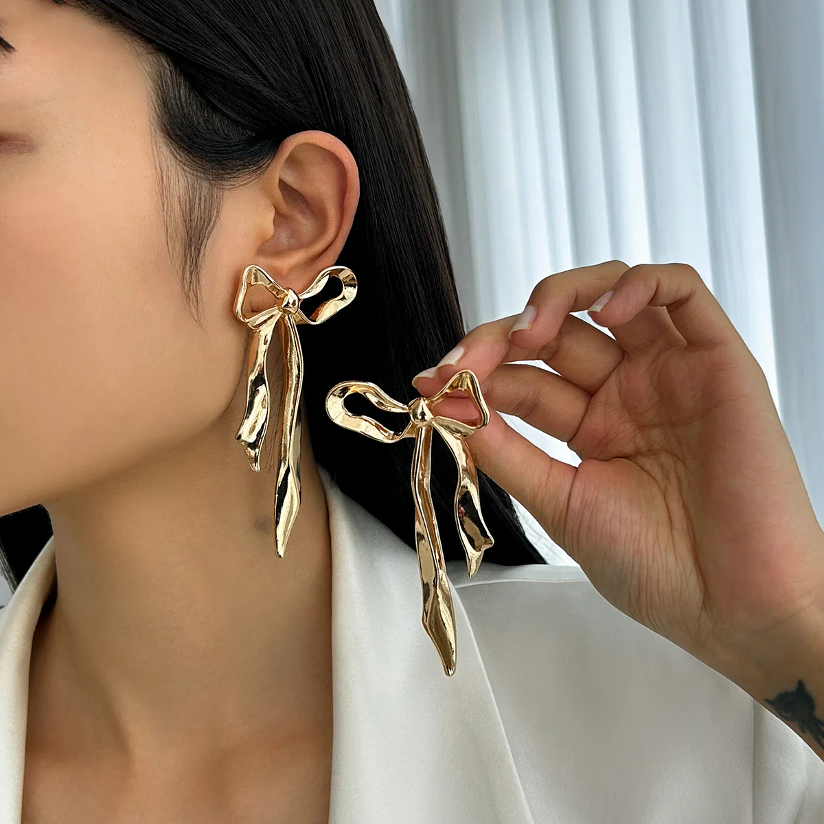 Bow Stud Earrings