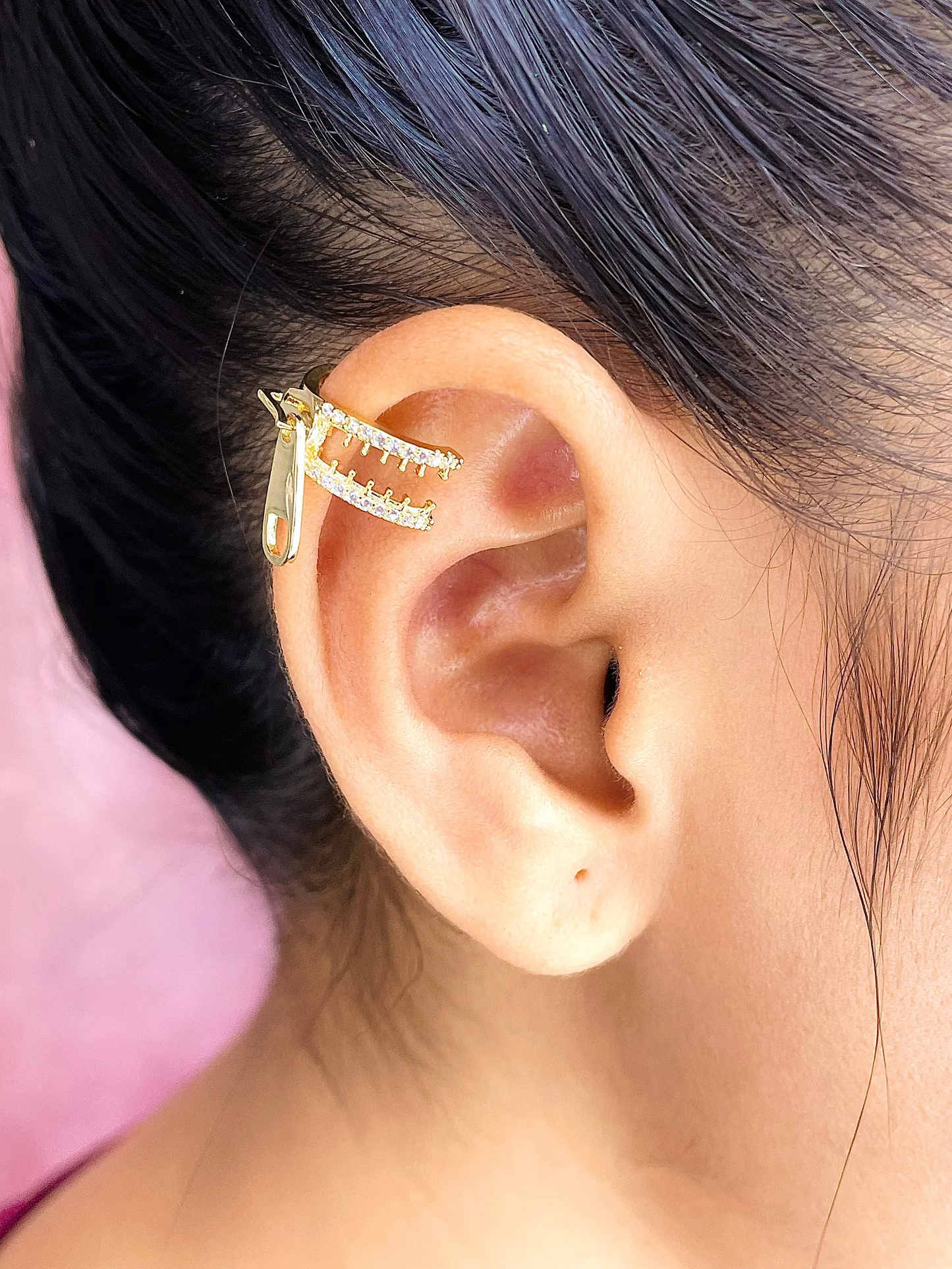 Zip Chain Cuff(Pair)