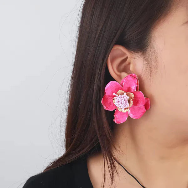 Floral Flower Earrings