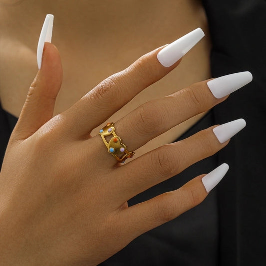 Little Hearts Ring