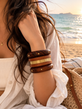 Wooden Stack of 3