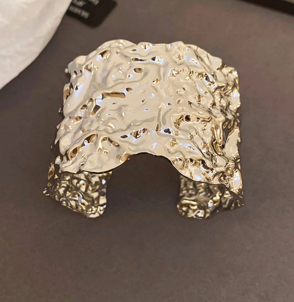 Foil Silver Adjustable Kada
