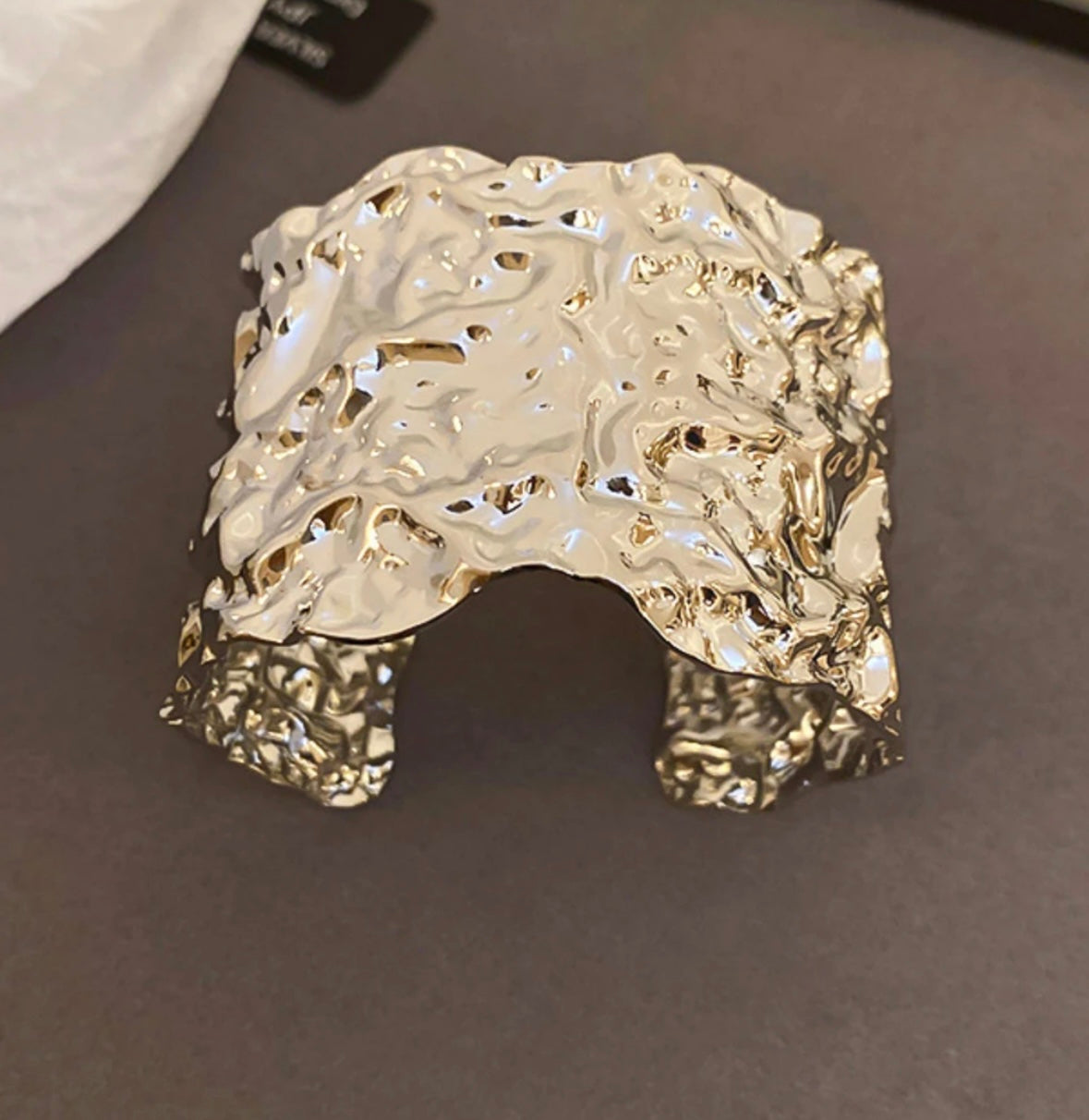 Foil Silver Adjustable Kada
