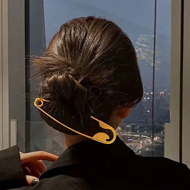 Safety Pin HairClip