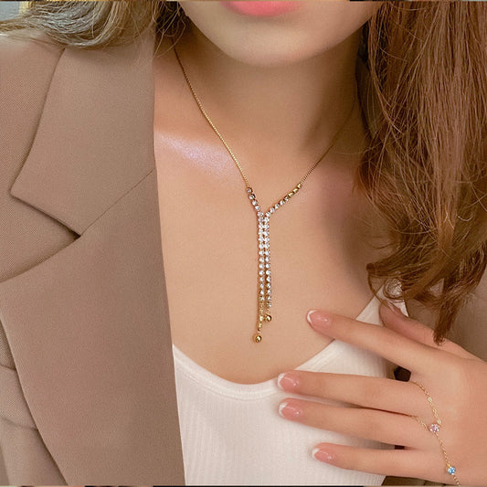 Diamond Drop Necklace