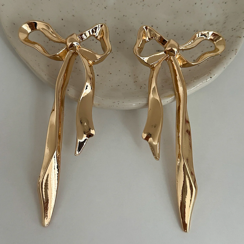 Bow Stud Earrings