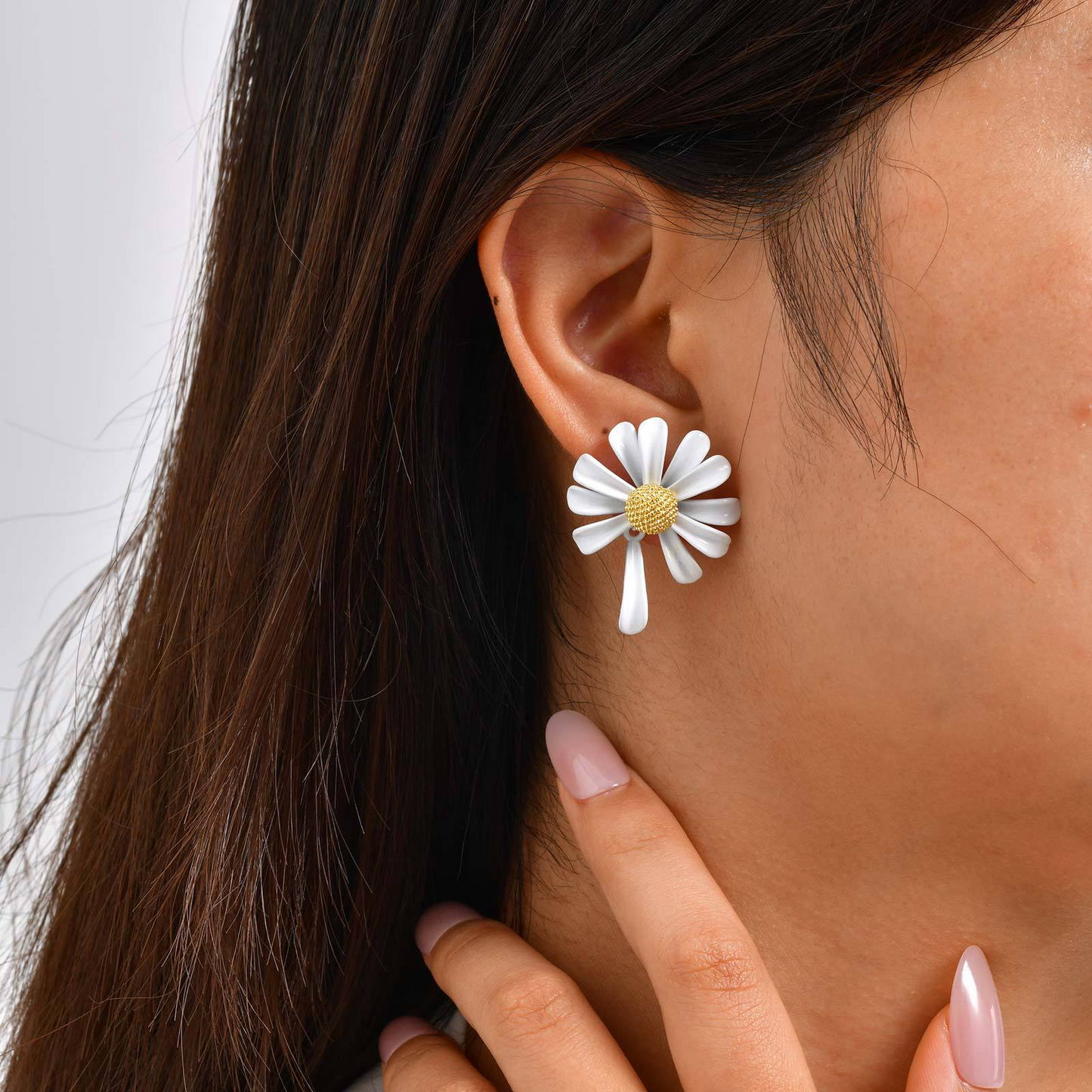 Mismatched Flower Earrings