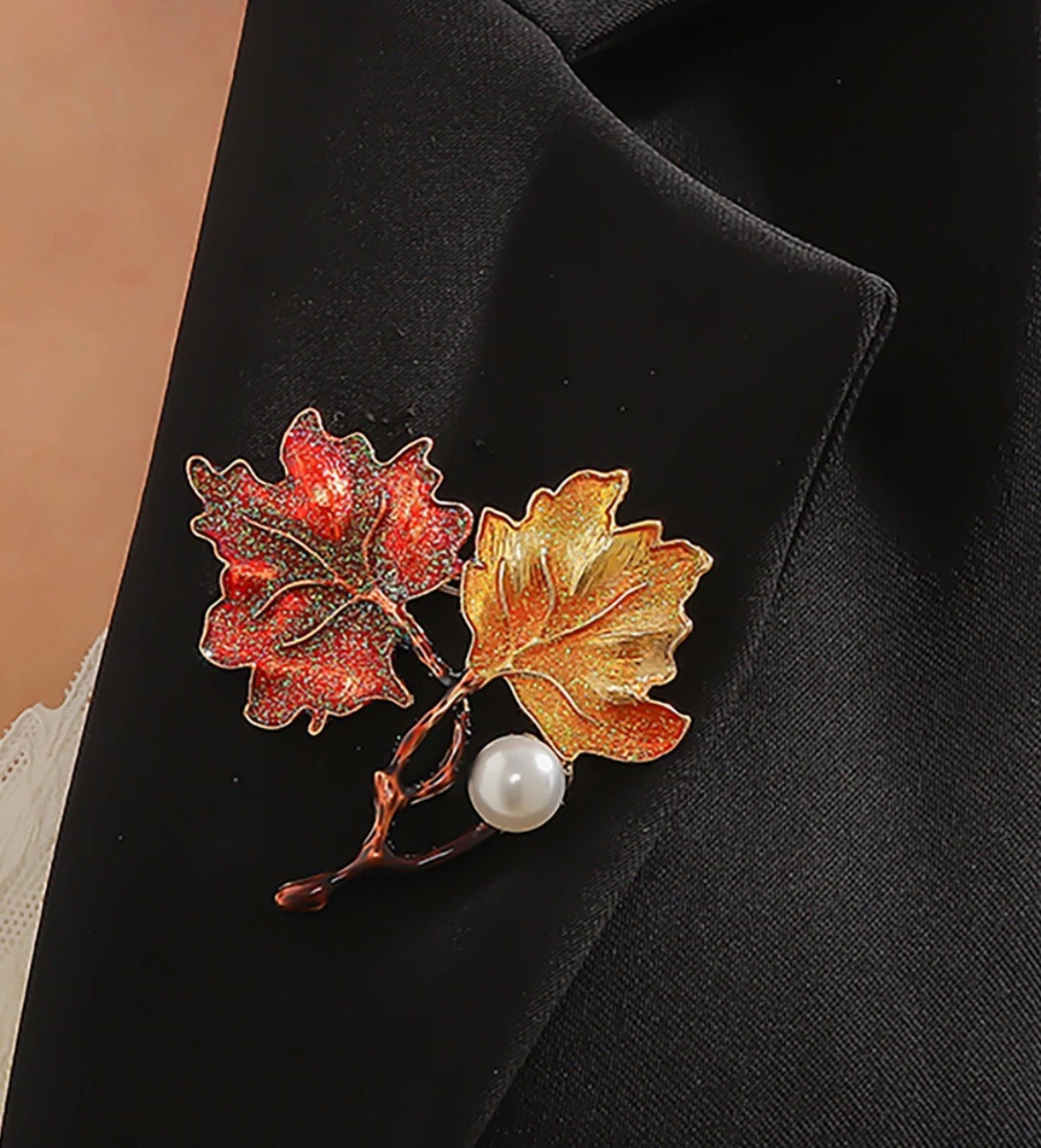 Leaf Brooch