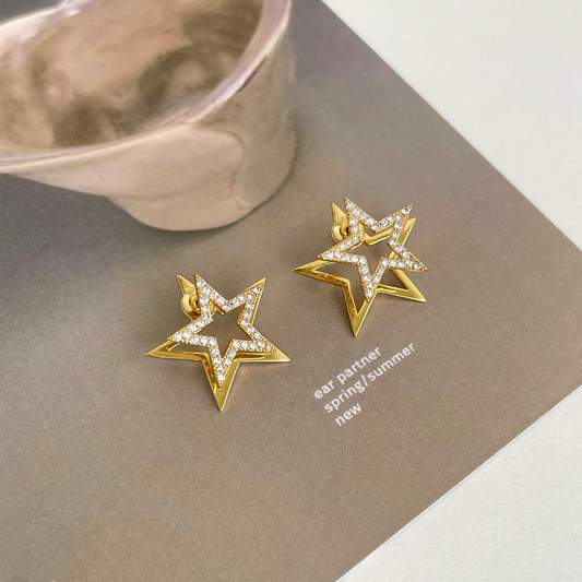 Star Front n Back Studs