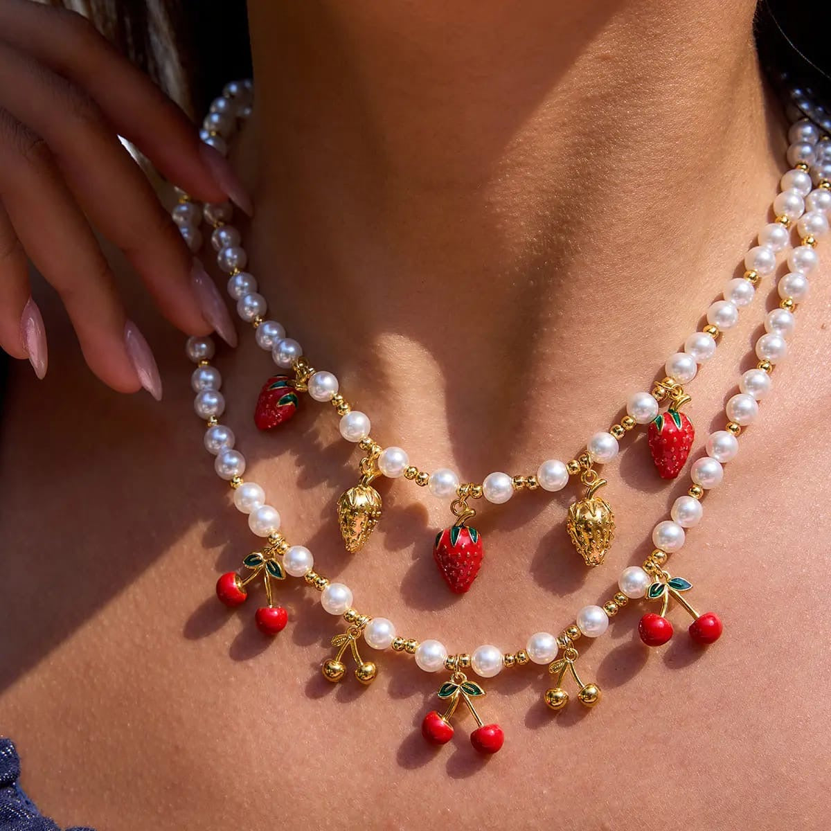 Pearl Berry Necklace