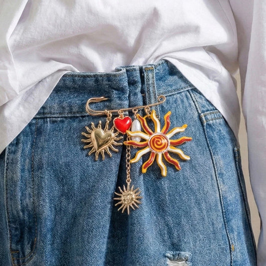 Tropical Pin Brooch