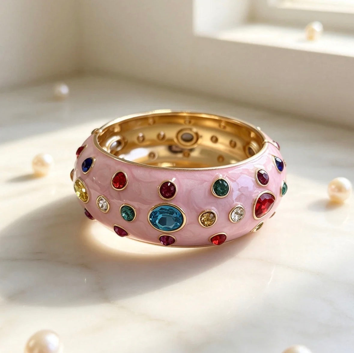 Crystal Studded Bangles