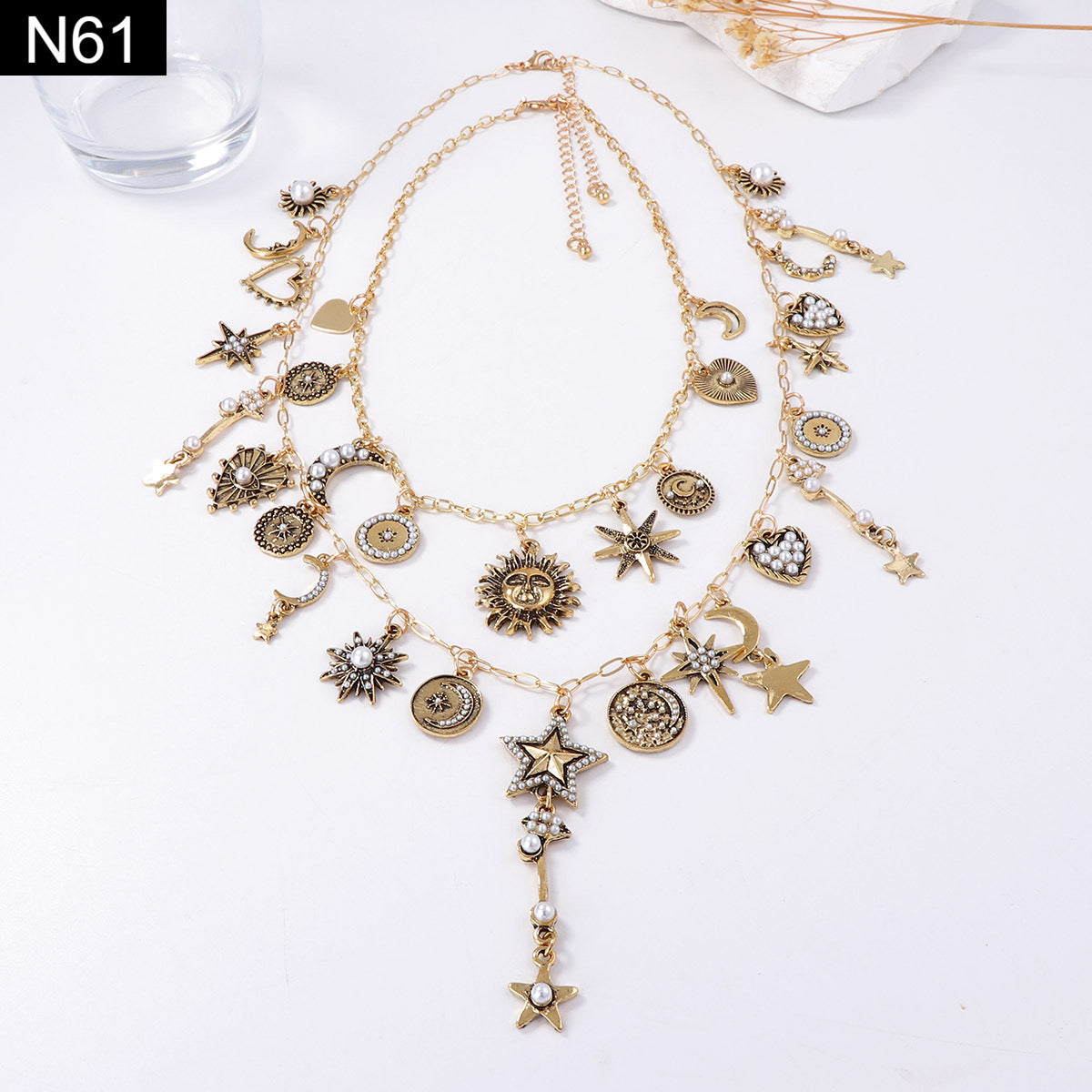 Celest Double Layered Necklace